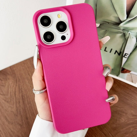 Leather Texture TPU Full Coverage Phone Case, For iPhone 14 Pro, For iPhone 14 Pro Max, For iPhone 13 Pro Max, For iPhone 13 Pro, For iPhone 13, For iPhone 12, For iPhone 12 Pro Max, For iPhone 12 Pro