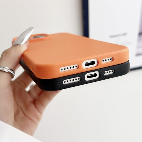 Leather Texture TPU Full Coverage Phone Case, For iPhone 18 Pro, For iPhone 18 Pro Max, For iPhone 17 Pro Max, For iPhone 17 Pro, For iPhone 17, For iPhone Air, For iPhone 16 Pro Max, For iPhone 16 Pro