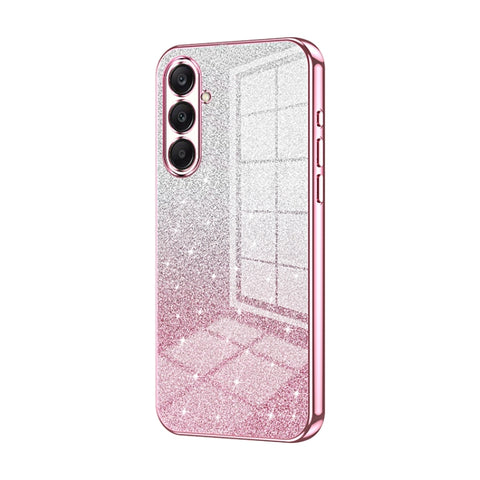 Gradient Glitter Powder Electroplated Phone Case, For Samsung Galaxy A57 5G, For Samsung Galaxy A37 5G, For Samsung Galaxy A07, For Samsung Galaxy A17, For Samsung Galaxy A56, For Samsung Galaxy A26