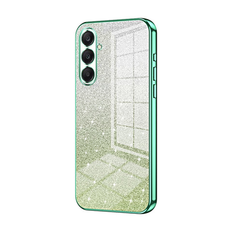 Gradient Glitter Powder Electroplated Phone Case, For Samsung Galaxy A57 5G, For Samsung Galaxy A37 5G, For Samsung Galaxy A07, For Samsung Galaxy A17, For Samsung Galaxy A56, For Samsung Galaxy A26