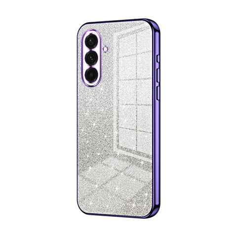 Gradient Glitter Powder Electroplated Phone Case, For Samsung Galaxy A36, For Samsung Galaxy A16 5G
