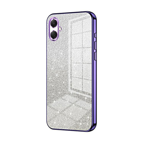 Gradient Glitter Powder Electroplated Phone Case, For Samsung Galaxy A57 5G, For Samsung Galaxy A37 5G, For Samsung Galaxy A07, For Samsung Galaxy A17, For Samsung Galaxy A56, For Samsung Galaxy A26