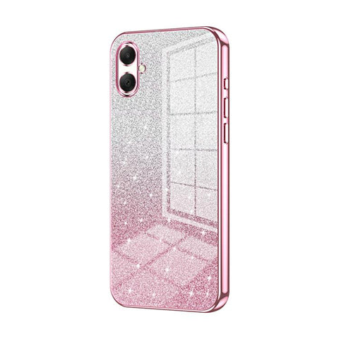 Gradient Glitter Powder Electroplated Phone Case, For Samsung Galaxy A57 5G, For Samsung Galaxy A37 5G, For Samsung Galaxy A07, For Samsung Galaxy A17, For Samsung Galaxy A56, For Samsung Galaxy A26