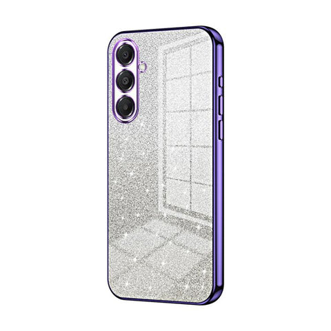 Gradient Glitter Powder Electroplated Phone Case, For Samsung Galaxy A57 5G, For Samsung Galaxy A37 5G, For Samsung Galaxy A07, For Samsung Galaxy A17, For Samsung Galaxy A56, For Samsung Galaxy A26