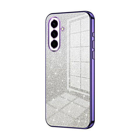 Gradient Glitter Powder Electroplated Phone Case, For Samsung Galaxy A57 5G, For Samsung Galaxy A37 5G, For Samsung Galaxy A07, For Samsung Galaxy A17, For Samsung Galaxy A56, For Samsung Galaxy A26