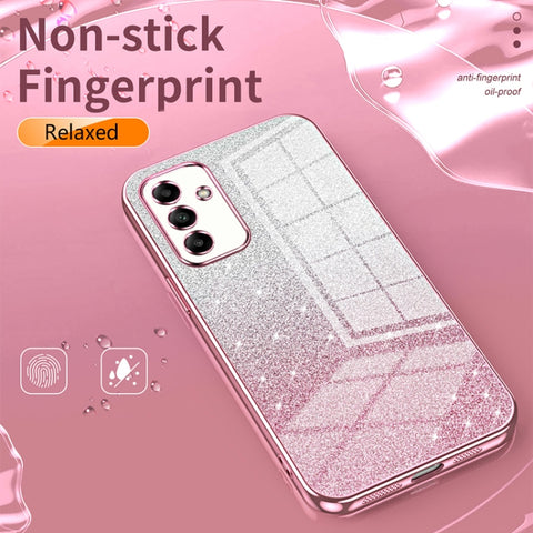 Gradient Glitter Powder Electroplated Phone Case, For Samsung Galaxy A36, For Samsung Galaxy A16 5G