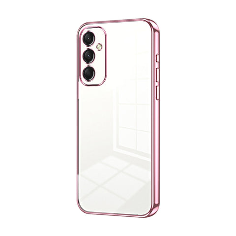 Transparent Plating Fine Hole Phone Case, For Samsung Galaxy A36, For Samsung Galaxy A16 5G