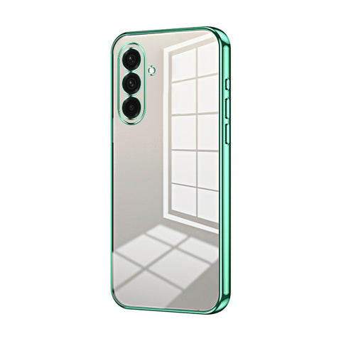 Transparent Plating Fine Hole Phone Case, For Samsung Galaxy A36, For Samsung Galaxy A16 5G