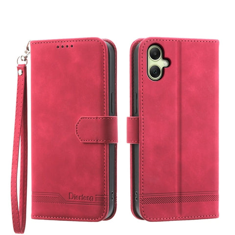 Dierfeng Dream Line TPU Hybrid PU Leather Phone Case, For Samsung Galaxy A57 5G, For Samsung Galaxy A37 5G, For Galaxy A27 5G, For Samsung Galaxy A26 5G / A16 / A17 4G, For Samsung Galaxy A06 4G / 5G / A07 4G, For Samsung Galaxy M35