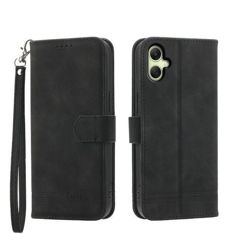 Dierfeng Dream Line TPU Hybrid PU Leather Phone Case, For Samsung Galaxy A57 5G, For Samsung Galaxy A37 5G, For Galaxy A27 5G, For Samsung Galaxy A26 5G / A16 / A17 4G, For Samsung Galaxy A06 4G / 5G / A07 4G, For Samsung Galaxy M35