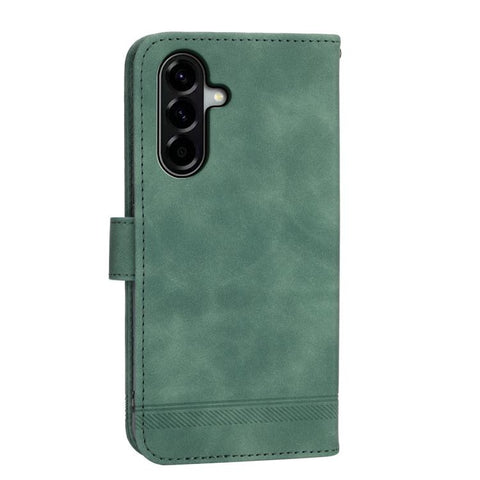 Dierfeng Dream Line TPU Hybrid PU Leather Phone Case, For Samsung Galaxy A57 5G, For Samsung Galaxy A37 5G, For Galaxy A27 5G, For Samsung Galaxy A26 5G / A16 / A17 4G, For Samsung Galaxy A06 4G / 5G / A07 4G, For Samsung Galaxy M35