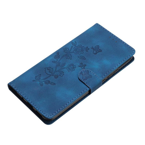 Flower Butterfly Embossing Pattern Leather Phone Case, For Samsung Galaxy A57 5G, For Samsung Galaxy A37 5G, For Samsung Galaxy A07 5G, For Samsung Galaxy A17 5G, For Samsung Galaxy A16 5G, For Samsung Galaxy A06 4G