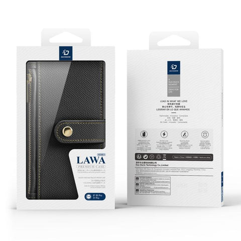 DUX DUCIS Lawa Series 2 in 1 Wallet Zipper Detachable MagSafe Phone Case with Lanyard, For iPhone 18 Pro, For iPhone 18 Pro Max, For iPhone 17e / 16e, For iPhone 17 Pro Max, For iPhone 17 Pro, For iPhone 17, For iPhone Air, For iPhone 16 Pro Max       ...