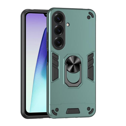 Shockproof Metal Ring Holder Phone Case, For Samsung Galaxy S26+ 5G, For Samsung Galaxy S26 Ultra 5G, For Samsung Galaxy S26 5G, For Samsung Galaxy S24 FE 5G