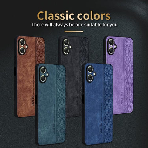 AZNS 3D Embossed Skin Feel Phone Case, For Galaxy A08 5G / A08 4G, For Galaxy A18 5G / A18 4G, For Galaxy A27 5G, For Samsung Galaxy A17 4G / 5G, For Samsung Galaxy A07 4G, For Samsung Galaxy A56 5G, For Samsung Galaxy A26 5G, For Samsung Galaxy A36 5G...