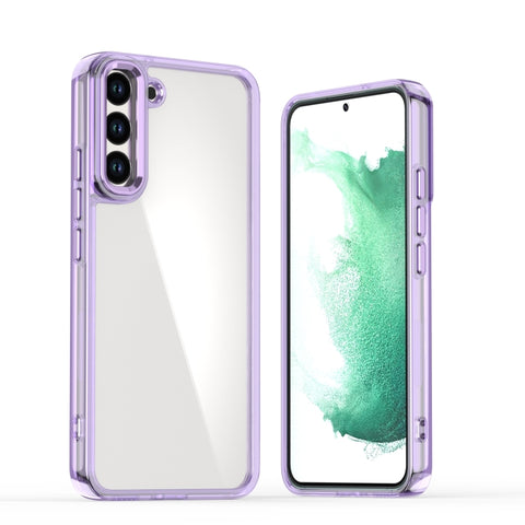 Shine High Transparency Acrylic Phone Case, For Galaxy S26 FE 5G, For Samsung Galaxy S26+ 5G, For Samsung Galaxy S26 Ultra 5G, For Samsung Galaxy S26 5G, For Samsung Galaxy S24 Ultra 5G, For Samsung Galaxy S22+ 5G
