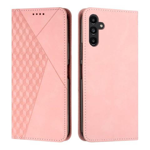 Diamond Splicing Skin Feel Magnetic Leather Phone Case, For Samsung Galaxy A57 5G, For Galaxy A27 5G, For Samsung Galaxy A07 4G, For Samsung Galaxy A17 / A26 5G, For Samsung Galaxy A56 5G, For Samsung Galaxy A36 5G, For Samsung Galaxy A16 5G           ...