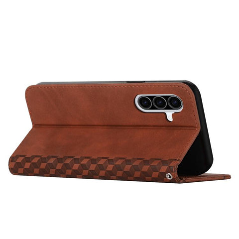 Diamond Splicing Skin Feel Magnetic Leather Phone Case, For Samsung Galaxy A57 5G, For Galaxy A27 5G, For Samsung Galaxy A07 4G, For Samsung Galaxy A17 / A26 5G, For Samsung Galaxy A56 5G, For Samsung Galaxy A36 5G, For Samsung Galaxy A16 5G           ...