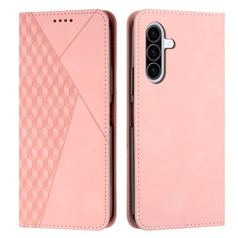 Diamond Splicing Skin Feel Magnetic Leather Phone Case, For Samsung Galaxy A57 5G, For Galaxy A27 5G, For Samsung Galaxy A07 4G, For Samsung Galaxy A17 / A26 5G, For Samsung Galaxy A56 5G, For Samsung Galaxy A36 5G, For Samsung Galaxy A16 5G           ...