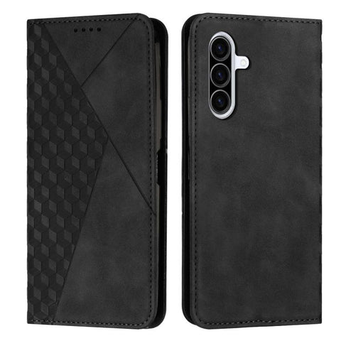 Diamond Splicing Skin Feel Magnetic Leather Phone Case, For Samsung Galaxy A57 5G, For Galaxy A27 5G, For Samsung Galaxy A07 4G, For Samsung Galaxy A17 / A26 5G, For Samsung Galaxy A56 5G, For Samsung Galaxy A36 5G, For Samsung Galaxy A16 5G           ...