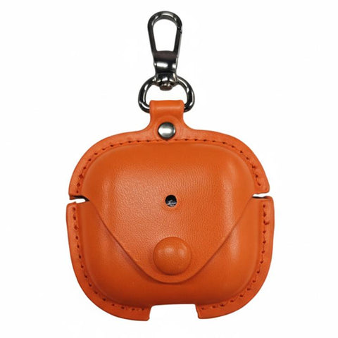 Business Leather Earphone Protective Case with Hook, For AirPods 5 / 4, For AirPods Pro 3