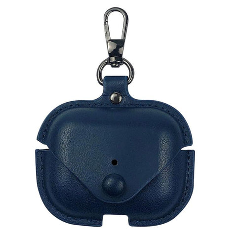 Business Leather Earphone Protective Case with Hook, For AirPods 5 / 4, For AirPods Pro 3