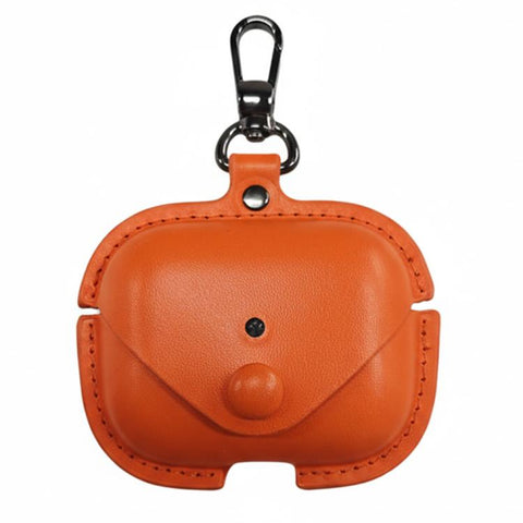 Business Leather Earphone Protective Case with Hook, For AirPods 5 / 4, For AirPods Pro 3