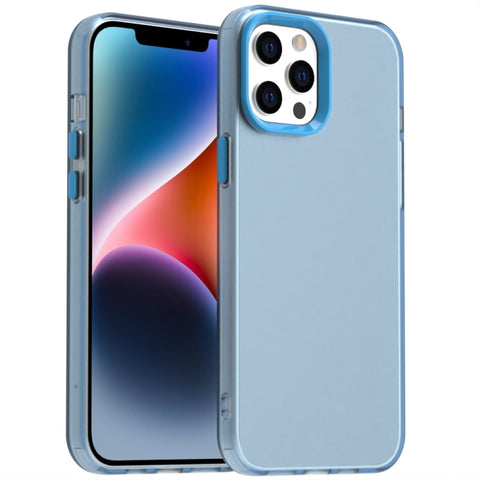 Candy PC Hybrid TPU Shockproof Phone Case, For iPhone 14 Pro Max, For iPhone 13 Pro Max, For iPhone 13 Pro, For iPhone 13, For iPhone 12, For iPhone 12 Pro Max