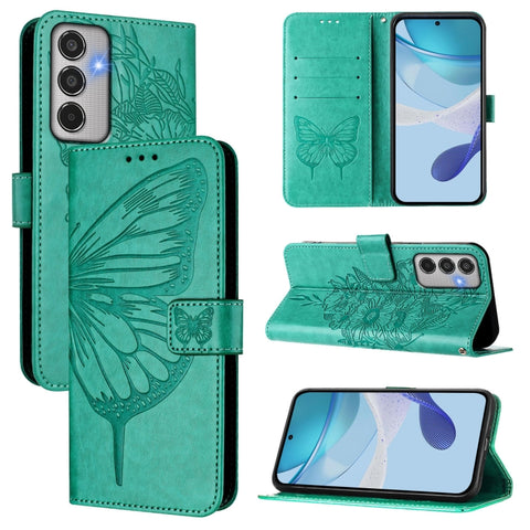 Embossed Butterfly Leather Phone Case, For Samsung Galaxy M56 5G, For Samsung Galaxy M35