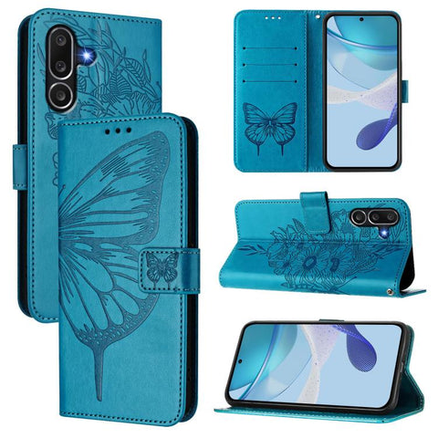 Embossed Butterfly Leather Phone Case, For Samsung Galaxy M56 5G, For Samsung Galaxy M35
