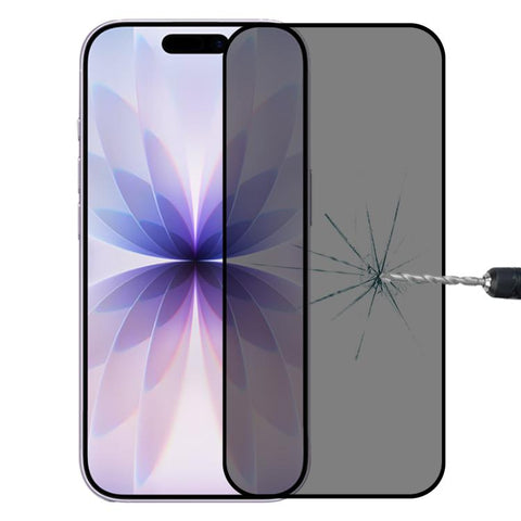 Full Cover Anti-spy Silk Screen Tempered Glass Film, For iPhone 17 Pro Max, For iPhone 17 Pro, For iPhone 17, For iPhone Air, For iPhone 16 Pro Max, For iPhone 16 Pro, For iPhone 16 Plus, For iPhone 16