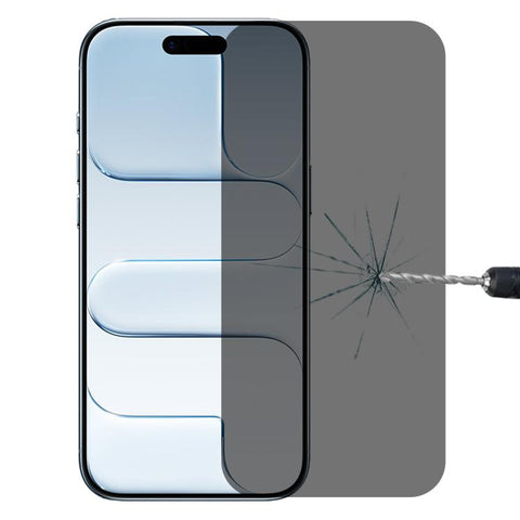 High Transparency Full Cover Anti-spy Tempered Glass Film, For iPhone 17 Pro Max, For iPhone 17 Pro, For iPhone 17, For iPhone Air, For iPhone 16 Pro Max, For iPhone 16 Pro, For iPhone 16 Plus, For iPhone 16