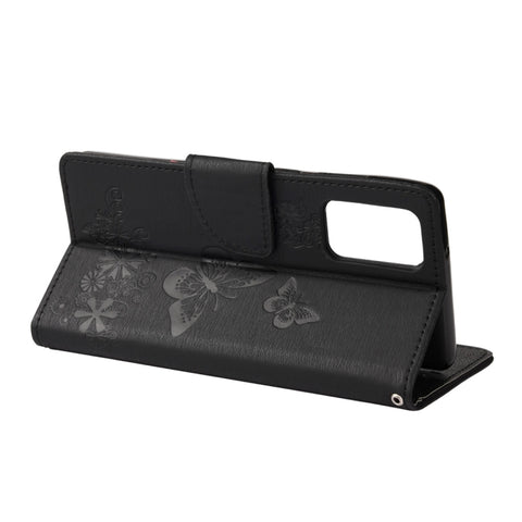 Butterflies Embossing Horizontal Flip Leather Case with Holder & Card Slots & Wallet, For Samsung Galaxy Note20, For Samsung Galaxy Note20 Ultra, For Samsung Galaxy A01 Core