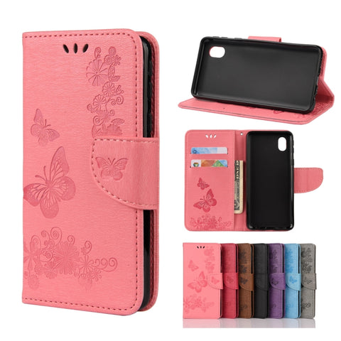 Butterflies Embossing Horizontal Flip Leather Case with Holder & Card Slots & Wallet, For Samsung Galaxy Note20, For Samsung Galaxy Note20 Ultra, For Samsung Galaxy A01 Core