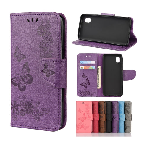 Butterflies Embossing Horizontal Flip Leather Case with Holder & Card Slots & Wallet, For Samsung Galaxy Note20, For Samsung Galaxy Note20 Ultra, For Samsung Galaxy A01 Core