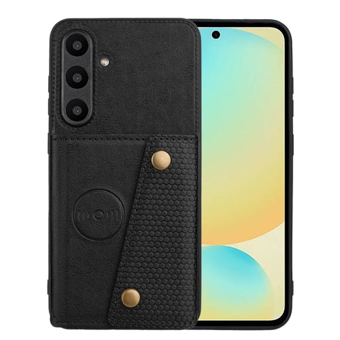 Double Buckle Card Slots Magnetic Phone Case, For Samsung Galaxy A57 5G, For Samsung Galaxy A37 5G, For Galaxy A27 5G, For Galaxy A07 5G Global, For Samsung Galaxy A17 / A26 5G, For Samsung Galaxy A56 5G, For Samsung Galaxy A36 5G                      ...