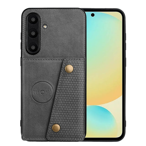 Double Buckle Card Slots Magnetic Phone Case, For Samsung Galaxy A57 5G, For Samsung Galaxy A37 5G, For Galaxy A27 5G, For Galaxy A07 5G Global, For Samsung Galaxy A17 / A26 5G, For Samsung Galaxy A56 5G, For Samsung Galaxy A36 5G                      ...
