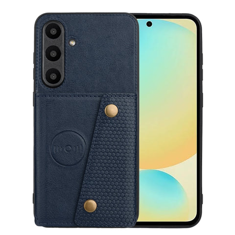 Double Buckle Card Slots Magnetic Phone Case, For Samsung Galaxy A57 5G, For Samsung Galaxy A37 5G, For Galaxy A27 5G, For Galaxy A07 5G Global, For Samsung Galaxy A17 / A26 5G, For Samsung Galaxy A56 5G, For Samsung Galaxy A36 5G                      ...