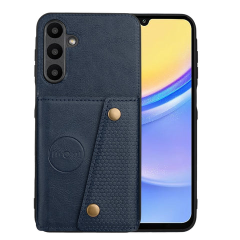 Double Buckle Card Slots Magnetic Phone Case, For Samsung Galaxy A57 5G, For Samsung Galaxy A37 5G, For Galaxy A27 5G, For Galaxy A07 5G Global, For Samsung Galaxy A17 / A26 5G, For Samsung Galaxy A56 5G, For Samsung Galaxy A36 5G                      ...