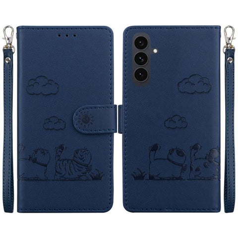 Cute Cats RFID Leather Phone Case, For Galaxy S26 FE 5G, For Samsung Galaxy S26+ 5G, For Samsung Galaxy S26 Edge 5G, For Samsung Galaxy S26 Ultra 5G, For Samsung Galaxy S26 5G, For Samsung Galaxy S25 FE 5G, For Samsung Galaxy S25 Edge 5G               ...