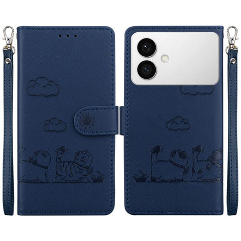 Cute Cats RFID Leather Phone Case, For Galaxy S26 FE 5G, For Samsung Galaxy S26+ 5G, For Samsung Galaxy S26 Edge 5G, For Samsung Galaxy S26 Ultra 5G, For Samsung Galaxy S26 5G, For Samsung Galaxy S25 FE 5G, For Samsung Galaxy S25 Edge 5G               ...