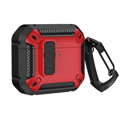 Shield Shockproof Earphone Protective Case with Hook, For AirPods 4 / AirPods 5