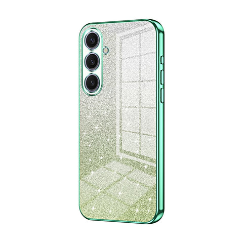 Gradient Glitter Powder Electroplated Phone Case, For Samsung Galaxy S25+ 5G, For Samsung Galaxy S25 Ultra 5G