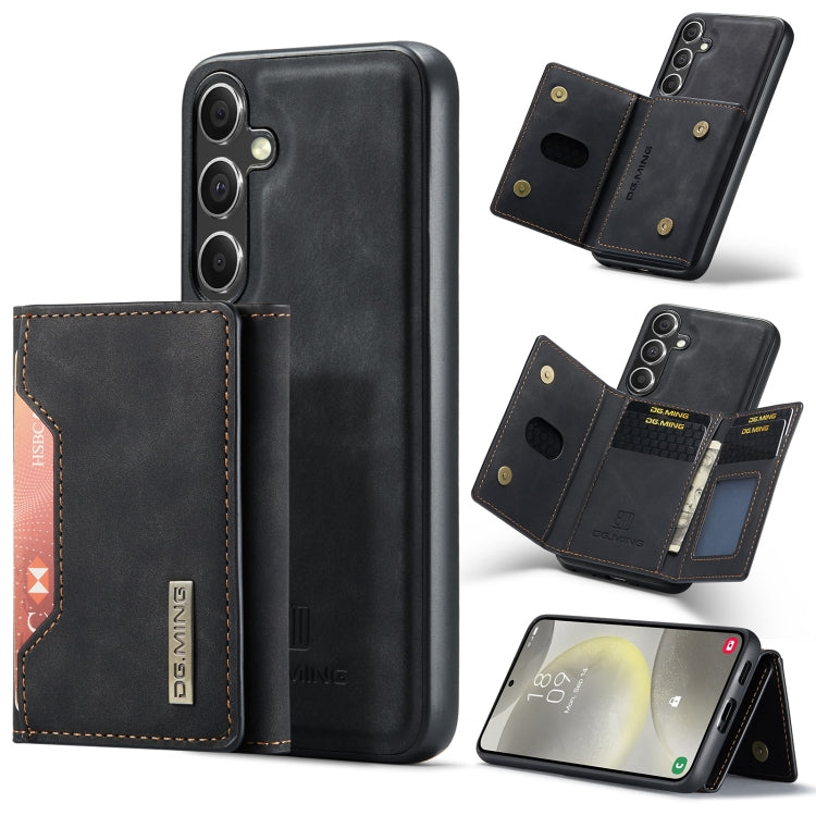 DG.MING M2 Series 3-Fold Multi Card Bag + Magnetic Phone Case, For Samsung Galaxy S24 FE 5G