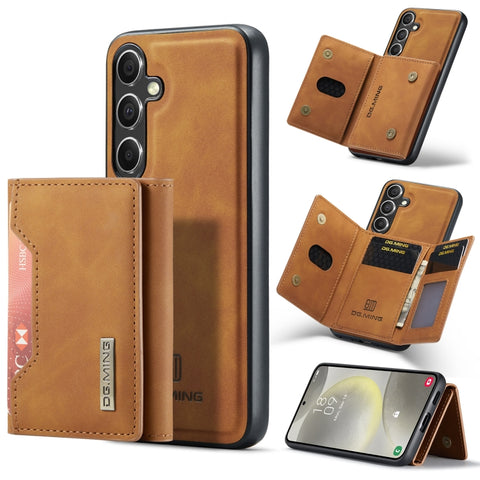 DG.MING M2 Series 3-Fold Multi Card Bag + Magnetic Phone Case, For Samsung Galaxy S24 FE 5G