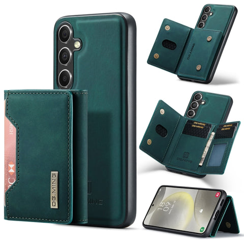 DG.MING M2 Series 3-Fold Multi Card Bag + Magnetic Phone Case, For Samsung Galaxy S24 FE 5G