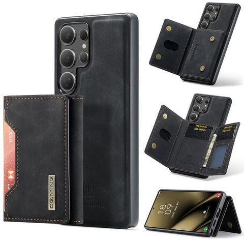 DG.MING M2 Series 3-Fold Multi Card Bag + Magnetic Phone Case, For Galaxy S26 FE 5G, For Samsung Galaxy S26+ 5G, For Samsung Galaxy S26 Ultra 5G, For Samsung Galaxy S26 5G, For Samsung Galaxy S25 FE 5G, For Samsung Galaxy S25 Edge 5G, For Galaxy S25 5G...