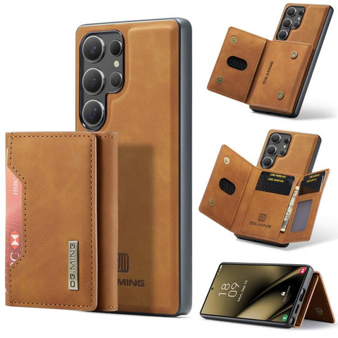 DG.MING M2 Series 3-Fold Multi Card Bag + Magnetic Phone Case, For Galaxy S26 FE 5G, For Samsung Galaxy S26+ 5G, For Samsung Galaxy S26 Ultra 5G, For Samsung Galaxy S26 5G, For Samsung Galaxy S25 FE 5G, For Samsung Galaxy S25 Edge 5G, For Galaxy S25 5G...