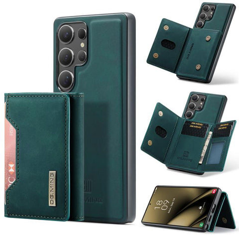 DG.MING M2 Series 3-Fold Multi Card Bag + Magnetic Phone Case, For Galaxy S26 FE 5G, For Samsung Galaxy S26+ 5G, For Samsung Galaxy S26 Ultra 5G, For Samsung Galaxy S26 5G, For Samsung Galaxy S25 FE 5G, For Samsung Galaxy S25 Edge 5G, For Galaxy S25 5G...