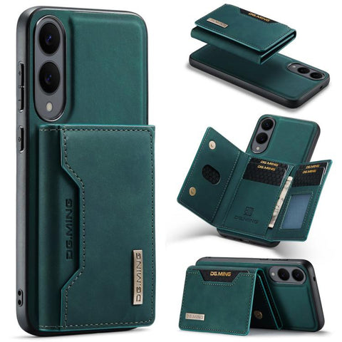 DG.MING M2 Series 3-Fold Multi Card Bag + Magnetic Phone Case, For Galaxy S26 FE 5G, For Samsung Galaxy S26+ 5G, For Samsung Galaxy S26 Ultra 5G, For Samsung Galaxy S26 5G, For Samsung Galaxy S25 FE 5G, For Samsung Galaxy S25 Edge 5G, For Galaxy S25 5G...